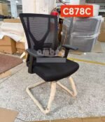 Chaise Visiteur Matelassé Pression – Image 5