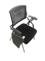 Chaise Visiteur Similicuir Noir