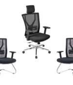 Fauteuil Président Tissu Technique – Image 4