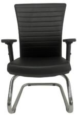 Chaise Visiteur Ergonomique Noir