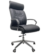 Fauteuil Président Accoudoirs Bois
