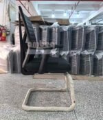 Chaise Visiteur Ergonomique Noir – Image 2